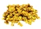 эффект Пневмохлопушка 30 см, с конфетти золотые звёзды
